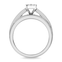 Thumbnail for 10K White Gold 2 Ct.Tw Diamond Engagement Invisible Ring