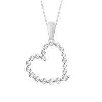 Thumbnail for LADIES PENDANT 1/4 CT ROUND DIAMOND 10K WHITE GOLD (CHAIN NOT INCLUDED)