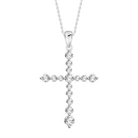 Thumbnail for LADIES PENDANT 3/4 CT ROUND DIAMOND 10K WHITE  GOLD (CHAIN NOT INCLUDED)