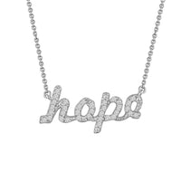 Thumbnail for LADIES NECKLACE 1/10 CT ROUND DIAMOND 10K WHITE GOLD