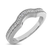 Thumbnail for 14K White Gold 1/6 Ct.Wt. Diamond Anniversary Band