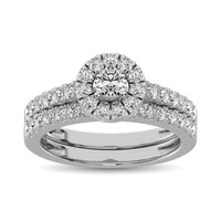 Thumbnail for 10K White Gold 1 Ct.Tw. Diamond Fashion Ring
