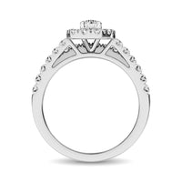 Thumbnail for 10K White Gold 1 Ct.Tw. Diamond Fashion Ring