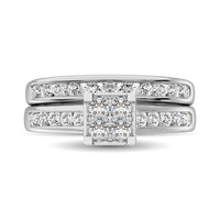 Thumbnail for 10K White Gold 1 Ct.Tw. Diamond Bridal Ring