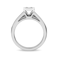 Thumbnail for 10K White Gold 1 Ct.Tw. Diamond Bridal Ring