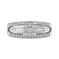 Thumbnail for 10K White Gold 1 Ct.Tw. Diamond Engagement Invisible Ring