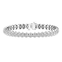 Thumbnail for LADIES BRACELET 2 CT ROUND DIAMOND 10K YELLOW GOLD