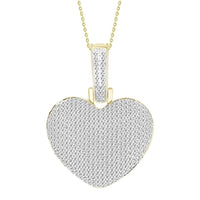 Thumbnail for LADIES PENDANT 1 CT ROUND DIAMOND 10K YELLOW GOLD (CHAIN NOT INCLUDED)