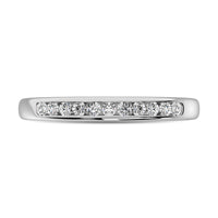 Thumbnail for 10K White Gold 1/5 Ct.Tw. Diamond Anniversary Band