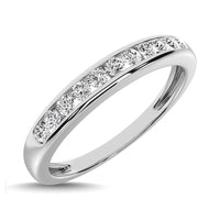 Thumbnail for 10K White Gold 1/5 Ct.Tw. Diamond Anniversary Band