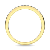 Thumbnail for 10K Yellow Gold 1/5 Ct.Tw. Diamond Anniversary Band