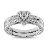 Thumbnail for 10K White Gold 1/2 Ct.Tw. Diamond Bridal Ring
