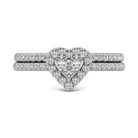 Thumbnail for 10K White Gold 2/5 Ct.Tw. Diamond Bridal Ring