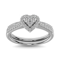 Thumbnail for 10K White Gold 2/5 Ct.Tw. Diamond Bridal Ring