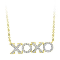 Thumbnail for LADIES NECKLACE 1/6 CT ROUND DIAMOND 10K YELLOW GOLD