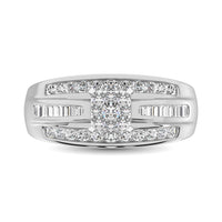 Thumbnail for 10K White Gold 1/2 Ct.Tw. Diamond Engagement Invisible Ring