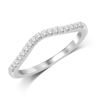 Thumbnail for 14K White Gold 1/6 Ct.Tw. Diamond Anniversary Band