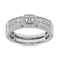 Thumbnail for 10K White Gold 1/2 Ct.Tw. Diamond Bridal Ring