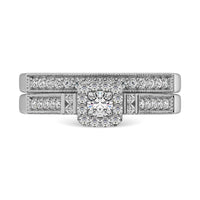 Thumbnail for 10K White Gold 1/2 Ct.Tw. Diamond Bridal Ring