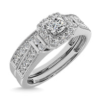 Thumbnail for 10K White Gold 1/2 Ct.Tw. Diamond Bridal Ring