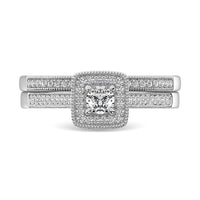 Thumbnail for 10K White Gold 1/3 Ct.Tw. Diamond Bridal Ring