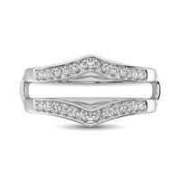Thumbnail for 14K White Gold 1/4 Ct.Tw.Diamond Guard Ring
