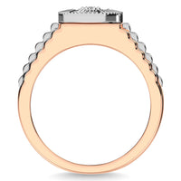 Thumbnail for 14K Two Tone 1 Ct.Tw. Diamond Mens Ring
