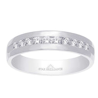 Thumbnail for 10K White Gold 1 Ct.Tw. Diamond Mens Machine Band