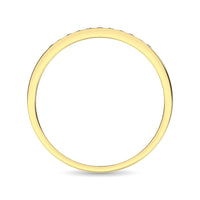 Thumbnail for 14K Yellow Gold 1/10 Ct Diamond Ladies Machine Band