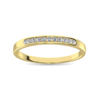 Thumbnail for 14K Yellow Gold 1/2 Ct Diamond Ladies Machine Band
