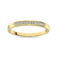 Thumbnail for 14K Yellow Gold 3/4 Ct.Tw. Diamond Ladies Machine Band