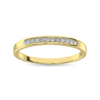Thumbnail for 14K Yellow Gold 1 Ct.Tw. Diamond Ladies Machine Band