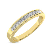 Thumbnail for 14K Yellow Gold 1 Ct.Tw. Diamond Ladies Machine Band