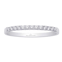 Thumbnail for 14K White Gold 1/10 Ct Diamond Ladies Machine Band
