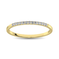 Thumbnail for 14K Yellow Gold 1/3 Ct Diamond Ladies Machine Band