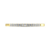 Thumbnail for 14K Yellow Gold 1/3 Ct Diamond Ladies Machine Band