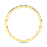 Thumbnail for 14K Yellow Gold 1/3 Ct Diamond Ladies Machine Band