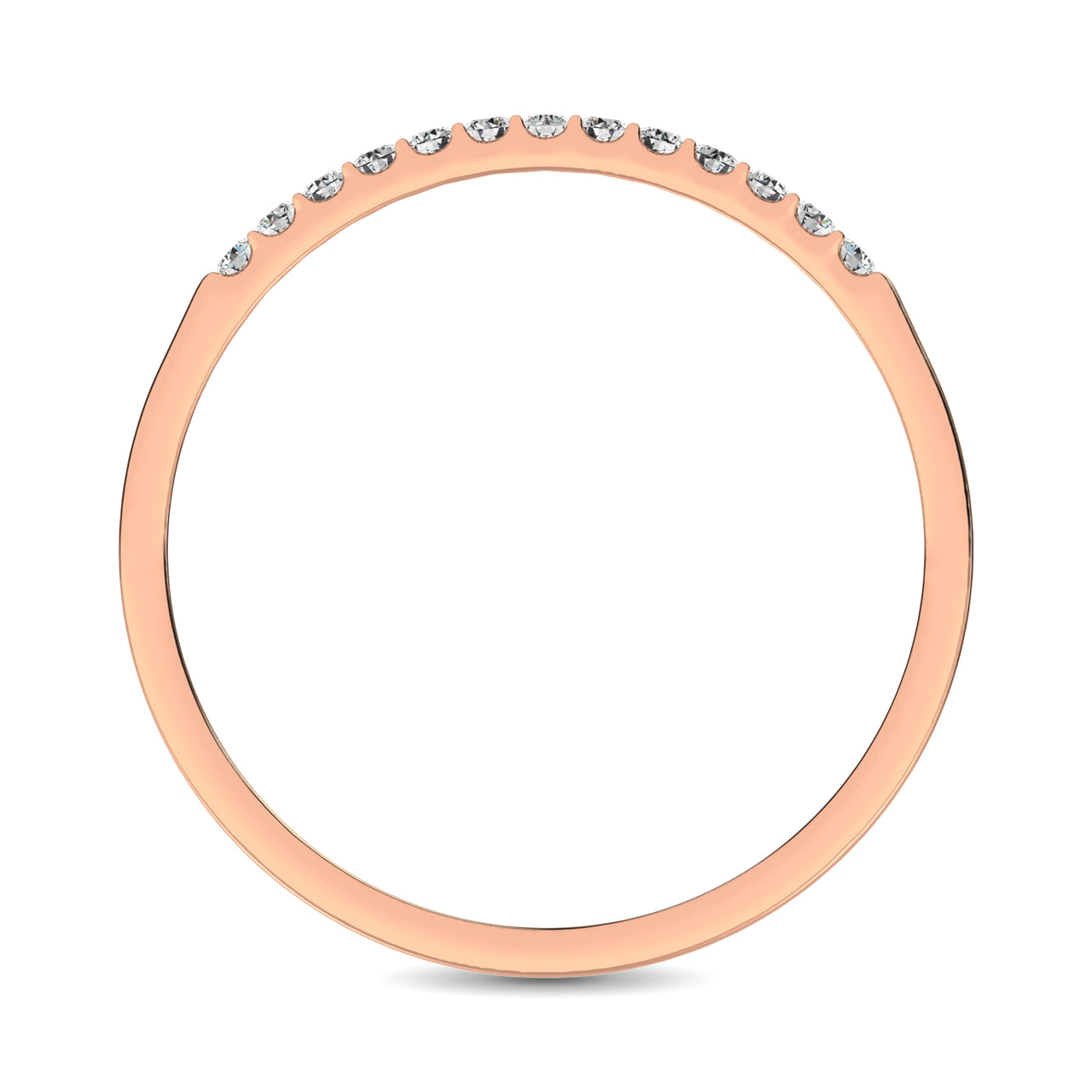 14K Yellow Gold 1/2 Ct Diamond Ladies Machine Band