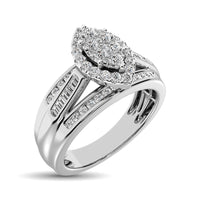 Thumbnail for 14K White Gold 1/2 Ct.Tw. Diamond Engagement Ring