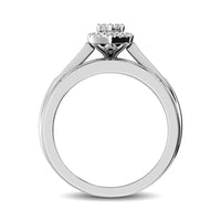Thumbnail for 14K White Gold 1/2 Ct.Tw. Diamond Engagement Ring