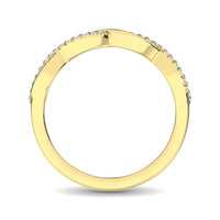 Thumbnail for 10K Yellow Gold 1/10 Ctw Diamond Promise Ring