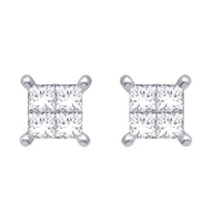 Thumbnail for 14K White Gold 1/3 Ct.Tw. Diamond Stud Earrings