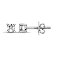 Thumbnail for 10K White Gold 1/3 Ct.Tw.Diamond Stud Earrings