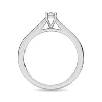Thumbnail for 10K White Gold 1/20 Ct.Tw.Diamond Solitaire Engagement Ring