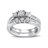 Thumbnail for 10K White Gold 1/2 Ct.Tw.Diamond Fashion Bridal