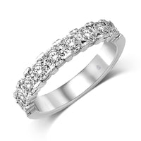 Thumbnail for 10K White Gold 1/2 Ct.Tw.DiamondLadies Band