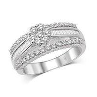 Thumbnail for 14K White Gold 1 Ct.Tw. Diamond Engagement Ring