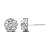 Thumbnail for 14K White Gold 2/5 Ct.Tw. Diamond Stud Earrings