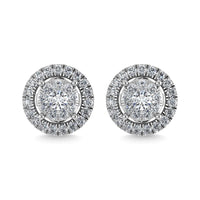 Thumbnail for 14K White Gold 2/5 Ct.Tw. Diamond Stud Earrings