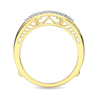 Thumbnail for 10K Yellow Gold 1/4 Ct.Tw.Diamond Guard Ring